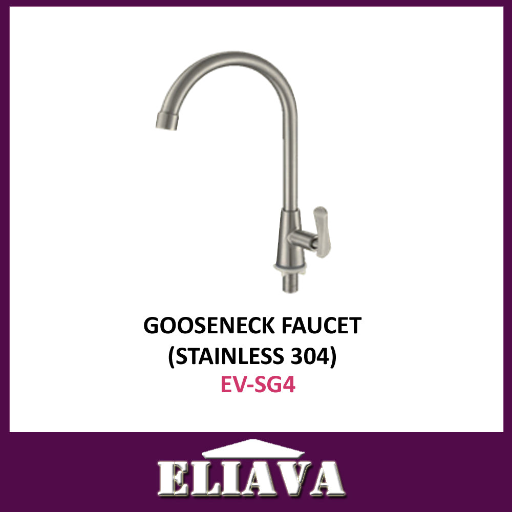 [EV-SG4] ELIAVA SUS 304 Gooseneck Faucet